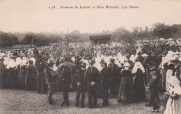 56 PORT-LOUIS  LOCMIQUELIC.  RIANTEC    Env. De LORIENT  -Noce Bretonne -Les Danses   SUP  PLAN 1910.  RARE - Port Louis