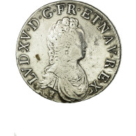 France, Louis XV, Écu Vertugadin, 1716, Rennes, TB+, KM:414.25, Gadoury 317 - 1715-1774 Luis XV El Bien Amado