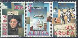 1992 ARUBA 110-12** Colomb, Navigateur - Curaçao, Nederlandse Antillen, Aruba