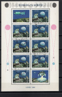 Poland 1969 Space, Apollo 11 Moonlanding Sheetlet CTO - Europa