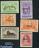Samoa 1920 Overprints 6v, Unused (hinged) - Samoa (Staat)