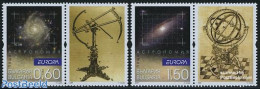 Bulgaria 2009 Europa, Astronomy 2v+tabs, Mint NH, History - Science - Europa (cept) - Astronomy - Ongebruikt