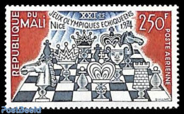 Mali 1974 Chess Olympiade 1v, Mint NH, Sport - Chess - Scacchi