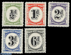 South-West Africa 1931 Postage Due 5v, Mint NH - Südwestafrika (1923-1990)