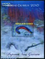 Papua New Guinea 2010 Marine Life S/s, Mint NH, Nature - Papua New Guinea