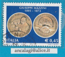 USATI ITALIA 2005 - Ref.0981 "GIUSEPPE MAZZINI" 1 Val.  - - 2001-10: Usati