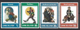 Cook Islands 1982 N. Rockwell Illustrations Y.T. 682/685 ** - Cookeilanden