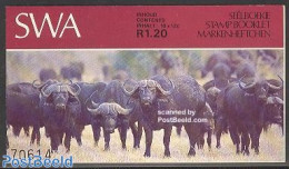 South-West Africa 1985 Definitives, Buffel Booklet, Mint NH, Nature - Animals (others & Mixed) - Stamp Booklets - Sin Clasificación