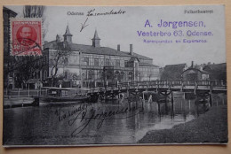 Odense - Folketheatret - CPA 1908 - Denmark