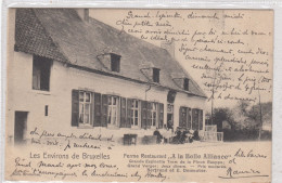 Ferme-Restaurant A La Belle Alliance. Grande Espinette Tram De La Place Rouppe. * - St-Genesius-Rode