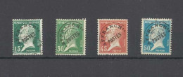 PREOBLITERE - Série De 4 Timbres - Type Pasteur - Yvert 65 à 68 - 1893-1947