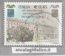 USATI ITALIA 2005 - Ref.0985 "PROVINCIA DI CASERTA" 1 Val.  - - 2001-10: Usati