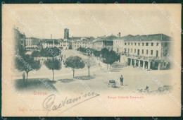 Treviso Città Borgo Vittorio Emanuele Cartolina QT3938 - Treviso