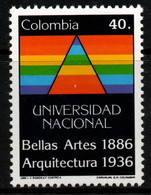 11- KOLUMBIEN - 1986 - MI#:1689 -MNH- NATIONAL UNIVERSITY - EDUCATION - Colombia