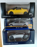 Norev Lot Citroen DS3 + Renault Clio + Peugeot Exalt 3 Pouces - Norev