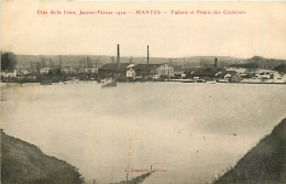 78* MANTES - LIMAY   Crue 1910 -   Tuilerie â Cordeliers               MA81.190 - Mantes La Ville
