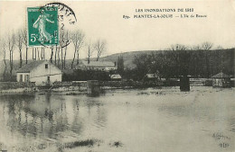 78* MANTES - LIMAY   Crue 1910 -  Ile De Beaute               MA81.168 - Mantes La Ville