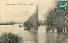 78* MANTES - LIMAY   Crue 1910 -   Ile Aux Dames              MA81.162 - Mantes La Ville