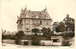 78* CONFLANS STE HONORINE Chateau Terrasses               MA81.585 - Conflans Saint Honorine