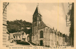 95* LA ROCHE GUYON Eglise  Monument Aux Morts                MA83,0484 - La Roche Guyon