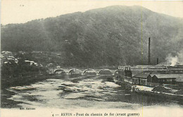 08* REVIN     Pont Chemin De Fer Avant Guerre  4            MA84,0513 - Revin
