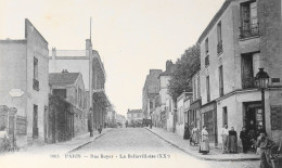 CPA. [75] > PARIS > N° 1005 - Rue Boyer - La Bellevilloise - (XXe Arrt.) - 1919 - Edit. F. Fleury - TBE - Arrondissement: 20