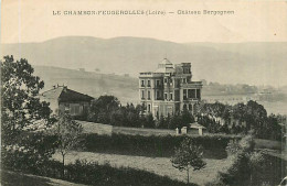42* LE CHAMBON  FOUGEROLLES Château Bergognon              MA85-1206 - Le Chambon Feugerolles