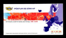 ISLANDE 1997 - Carnet Yvert C826 - Booklet - Facit H38 - NEUF** MNH - Europa, Contes Et Légendes - Libretti