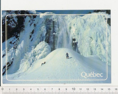 Québec Canada Pain De Sucre Au Pied De La Chute Montmorency ( Chutes Eau Cascade Glace Neige Glissade ) CP 2-398 - Cataratas De Montmorency