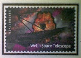 United States, Scott #5720, Used(o), 2022, Webb Space Telescope, (60¢) Forever, Multicolored - Gebraucht