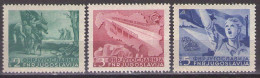 Yugoslavia 1950 - Highway Zagreb-Beograd, Mi 598-600 - MNH**VF - Ongebruikt