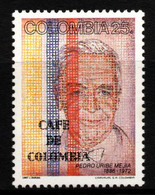 02- KOLUMBIEN - 1987 - MNH - MI#: 1696. PEDRO URIBE MEJIA 1886-1972- COLOMBIAN COFFEE - Kolumbien