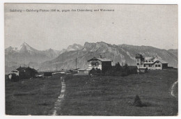 AK 214102 AUSTRIA - Salzburg - Gaisberg-Plateau Gegen Den Untersberg Und Watzmann - Salzburg Stadt