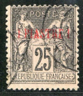 REF 090 > LEVANT < Yv N° 4 Ø < Oblitéré Dos Visible - Used Ø - Usados