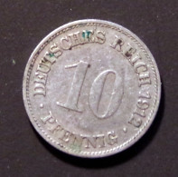 10 Pfennig 1912 G Keizerreich - 10 Pfennig