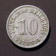 10 Pfennig 1914 A Keizerreich - 10 Pfennig