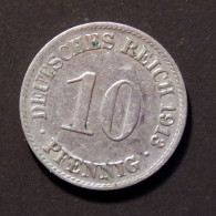 10 Pfennig 1913 A Keizerreich - 10 Pfennig