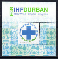 2016 South Africa Hospital Congress Health Souvenir Sheets MNH - Ungebraucht