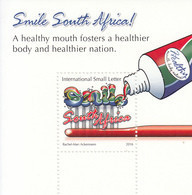 2016 South Africa Health Dentistry Oral Hygiene  Complete Sheet Of 1  MNH - Unused Stamps