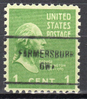 MM-344; USA Precancel/Vorausentwertung/Preo; FARMERSBURG (IA), Type 704 - Precancels