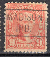 MM-310; USA Precancel/Vorausentwertung/Preo; MADISON (IN), Type 455 - Precancels