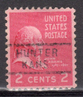 MM-384; USA Precancel/Vorausentwertung/Preo; HUNTER (KS), Type 729 - Precancels