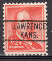 MM-392; USA Precancel/Vorausentwertung/Preo; LAWRENCE (KS), Type 819 - Vorausentwertungen