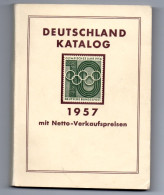 DEUTSCHLAND - ALLEMAGNE - DEUTSCHLAND KATALOG - CATALOGUE DE COTATION - 1957 - - Allemagne