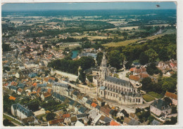 44 DEPT 18 : édit. Cim : Châteauneuf Sur Cher Vue Générale Aérienne - Chateauneuf Sur Cher