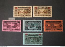 STAMPS GRAND LIBAN LEBANON 1928 TAXE OVERPRINTED MHL - Líbano