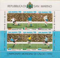 San Marino MNH SS - 1990 – Italia