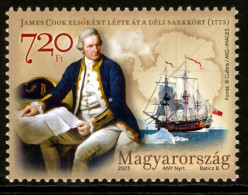 HUNGARY/Ungarn 2023 - 250th Anniversary Of James Cook Crossing The Antarctic Circle - Set - Ungebraucht