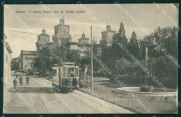 Ferrara Città Tram Tutto PIEGA Cartolina QT4644 - Ferrara