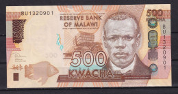 MALAWI-2020-RESERVE BANK OF MALAWI-  KW500ACHA- BU PREFIX-UNCIRCULATED. - Andere - Afrika